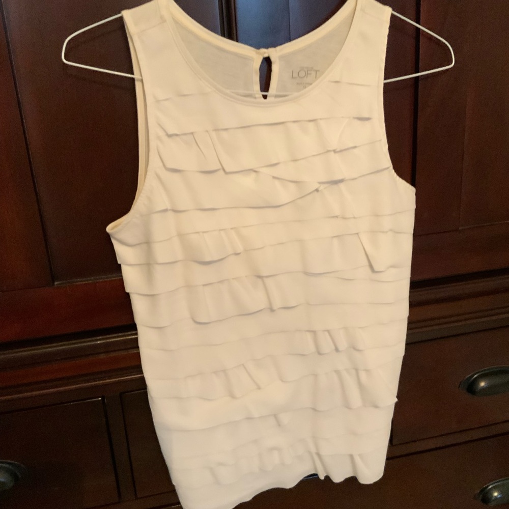 Loft ivory top
